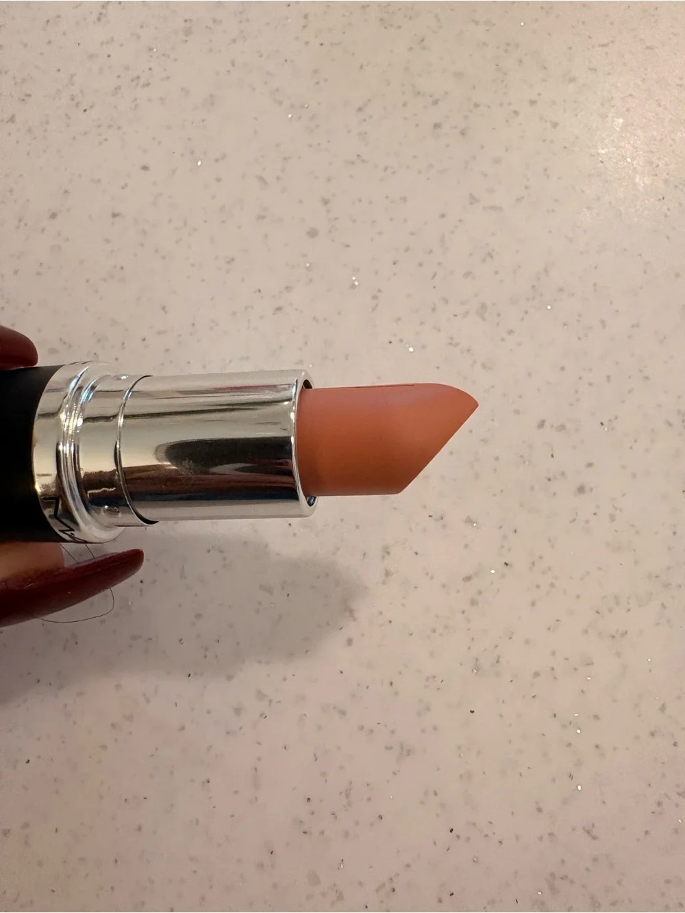 MAC Cosmetics Lipstick - Warm Nude Peach